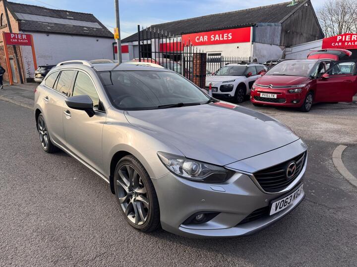 Mazda Mazda6 2.2 SKYACTIV-D Sport Nav Tourer Auto Euro 6 (s/s) 5dr