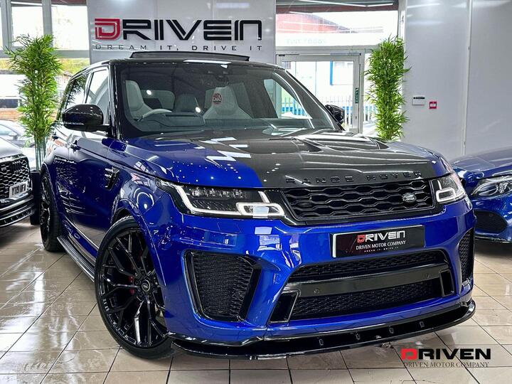 Land Rover Range Rover Sport 5.0 P575 V8 SVR Auto 4WD Euro 6 (s/s) 5dr
