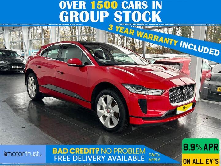 Jaguar I-PACE 400 90kWh SE Auto 4WD 5dr Jaguar I-PACE 400 90kWh SE Auto 4WD 5dr