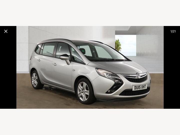 Vauxhall Zafira Tourer 1.8 16V Exclusiv Euro 5 5dr