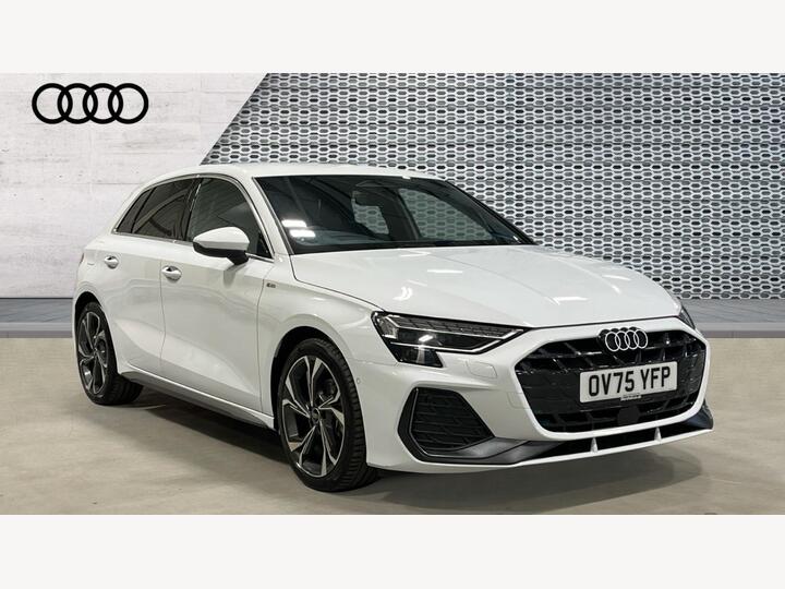 Audi A3 1.5 TFSI 30 S Line Sportback S Tronic Euro 6 (s/s) 5dr