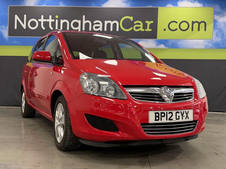 Vauxhall ZAFIRA 1.6 16V Exclusiv Euro 5 5dr