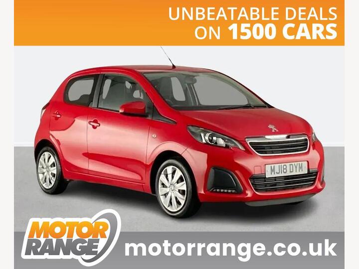 Peugeot 108 1.0 Active Euro 6 5dr Peugeot 108 1.0 Active Euro 6 5dr
