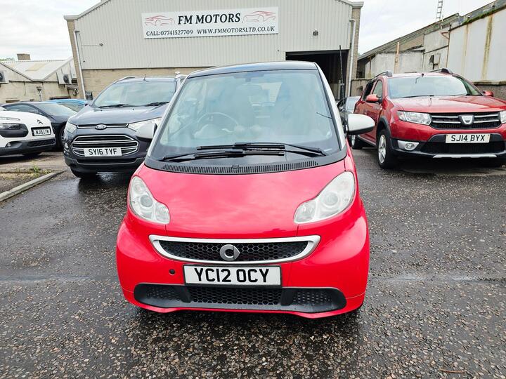Smart Fortwo 1.0 MHD Passion SoftTouch Euro 5 (s/s) 2dr