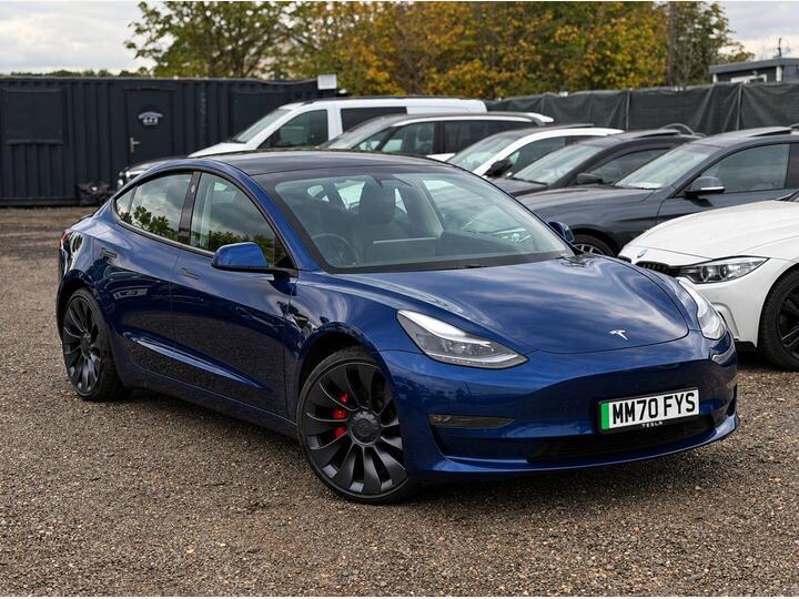 Tesla Model 3 (Dual Motor) Performance Auto 4WDE 4dr (Performance Upgrade)