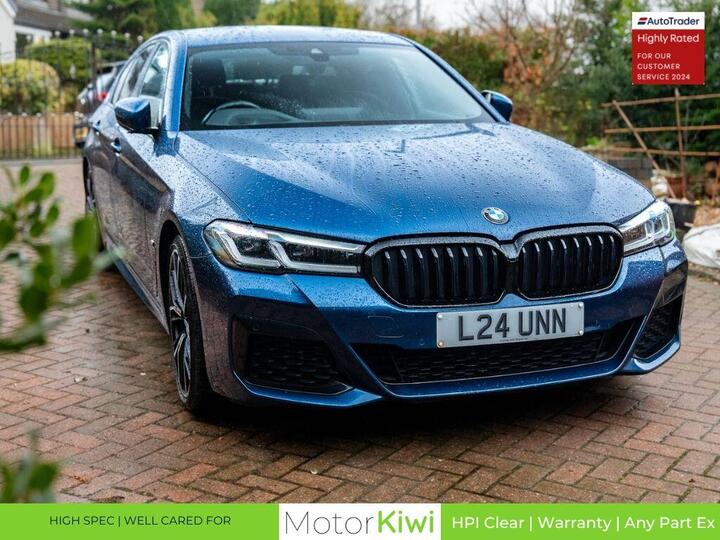BMW 5 Series 2.0 520d MHT M Sport Steptronic Euro 6 (s/s) 4dr