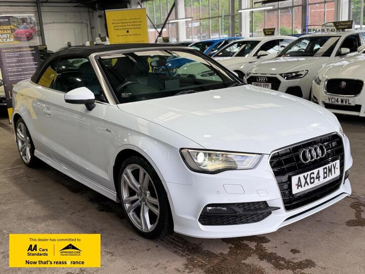 Audi A3 Cabriolet 2.0 TDI S Line Euro 6 (s/s) 2dr Audi A3 Cabriolet 2.0 TDI S Line Euro 6 (s/s) 2dr