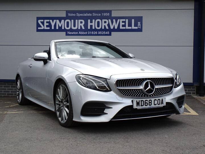 Mercedes-Benz E Class 2.0 E220d AMG Line (Premium) Cabriolet G-Tronic+ Euro 6 (s/s) 2dr
