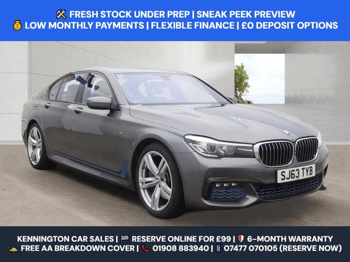 BMW 7 Series 3.0 730d M Sport Auto XDrive Euro 6 (s/s) 4dr