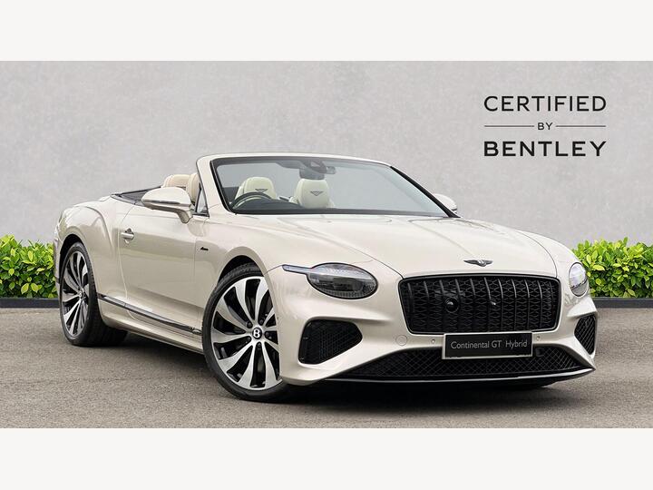Bentley CONTINENTAL GTC V8 Hybrid Azure 2dr Auto [Blackline Spec]
