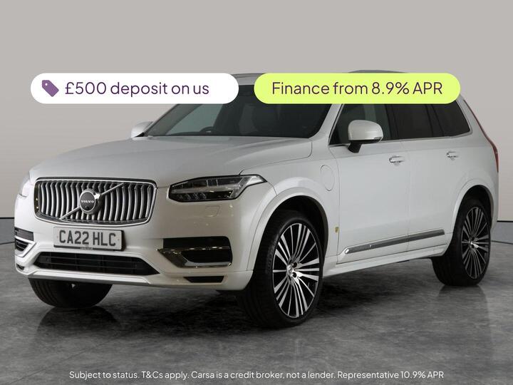 Volvo XC90 2.0h T8 Recharge 18.8kWh Ultimate Bright Auto 4WD Euro 6 (s/s) 5dr