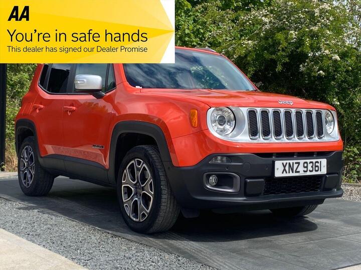 Jeep RENEGADE 2.0 MultiJetII Limited Auto 4WD Euro 6 (s/s) 5dr Jeep RENEGADE 2.0 MultiJetII Limited Auto 4WD Euro 6 (s/s) 5dr