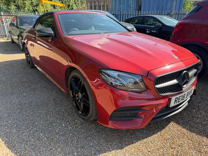 Mercedes-Benz E Class 2.0 E220d AMG Line (Premium Plus) Cabriolet G-Tronic+ Euro 6 (s/s) 2dr