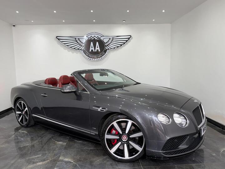 Bentley Continental 4.0 V8 GTC S Auto 4WD Euro 6 2dr Bentley Continental 4.0 V8 GTC S Auto 4WD Euro 6 2dr