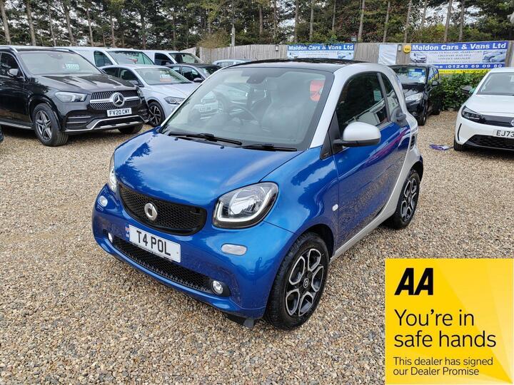 Smart Fortwo 0.9T Prime (Premium Plus) Twinamic Euro 6 (s/s) 2dr Smart Fortwo 0.9T Prime (Premium Plus) Twinamic Euro 6 (s/s) 2dr