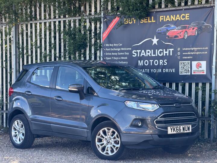 Ford EcoSport 1.0T EcoBoost Zetec 2WD Euro 6 (s/s) 5dr