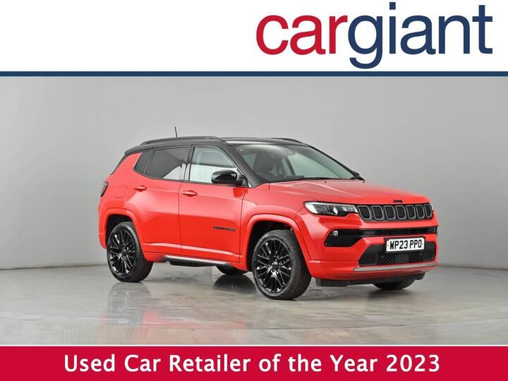 Jeep Compass 1.3 GSE T4 11.4kWh S Auto 4xe Euro 6 (s/s) 5dr Jeep Compass 1.3 GSE T4 11.4kWh S Auto 4xe Euro 6 (s/s) 5dr