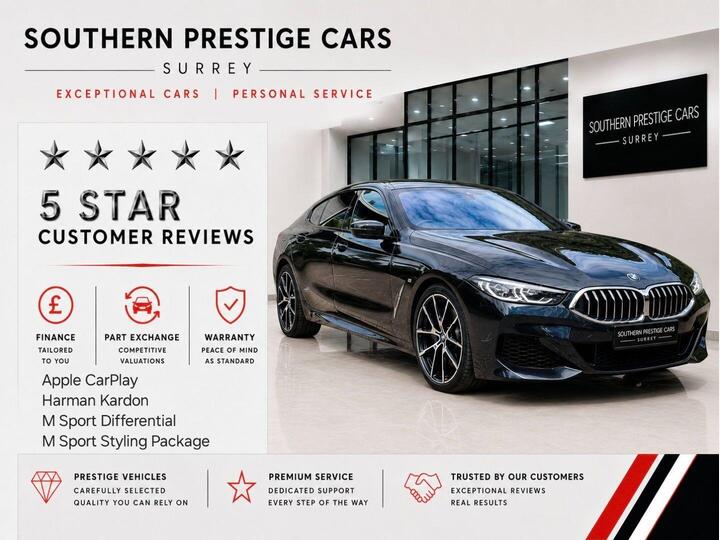 BMW 8 Series Gran Coupe 3.0 840i Steptronic Euro 6 (s/s) 4dr
