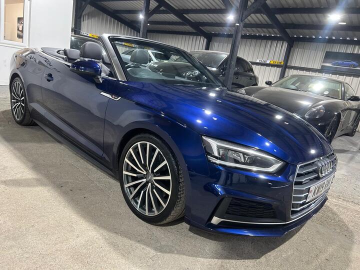 Audi A5 Cabriolet 2.0 TDI 40 S Line S Tronic Quattro Euro 6 (s/s) 2dr