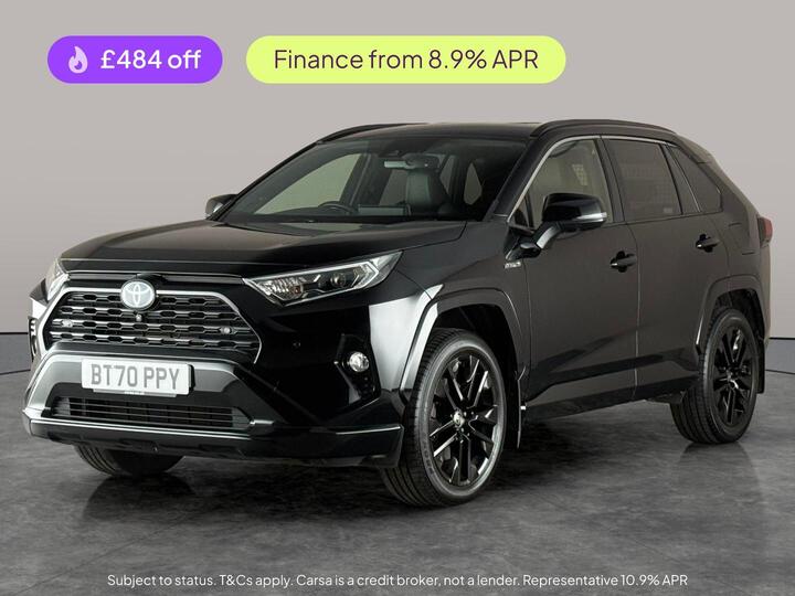 Toyota RAV4 2.5 VVT-h Black Edition CVT Euro 6 (s/s) 5dr Toyota RAV4 2.5 VVT-h Black Edition CVT Euro 6 (s/s) 5dr