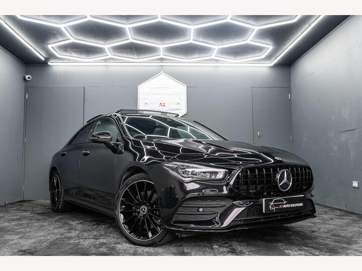 Mercedes-Benz CLA 1.3 CLA200 AMG Line Night Edition (Premium Plus) Coupe 7G-DCT Euro 6 (s/s) 4dr Mercedes-Benz CLA 1.3 CLA200 AMG Line Night Edition (Premium Plus) Coupe 7G-DCT Euro 6 (s/s) 4dr