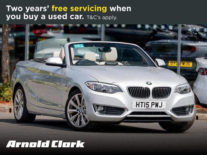 BMW 2 Series 2.0 220d Luxury Euro 6 (s/s) 2dr