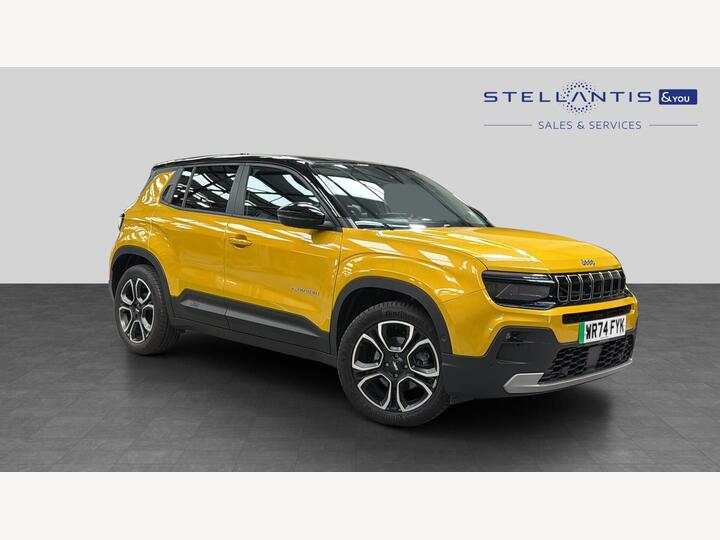 Jeep Avenger 54kWh Summit Auto 5dr Jeep Avenger 54kWh Summit Auto 5dr