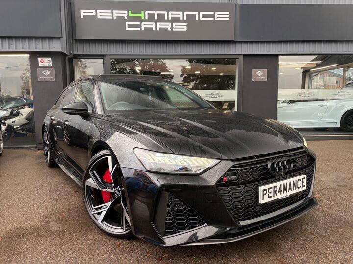 Audi RS6 AVANT 4.0 TFSI V8 Carbon Black Tiptronic Quattro Euro 6 (s/s) 5dr Audi RS6 AVANT 4.0 TFSI V8 Carbon Black Tiptronic Quattro Euro 6 (s/s) 5dr