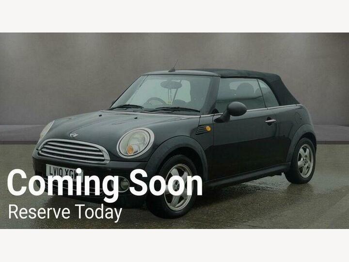 MINI Convertible 1.6 One Euro 5 2dr