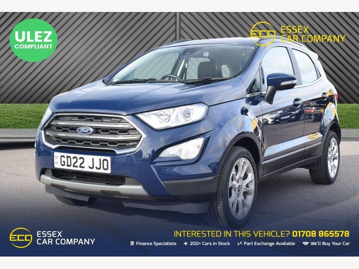 Ford ECOSPORT 1.0T EcoBoost Titanium Euro 6 (s/s) 5dr Ford ECOSPORT 1.0T EcoBoost Titanium Euro 6 (s/s) 5dr