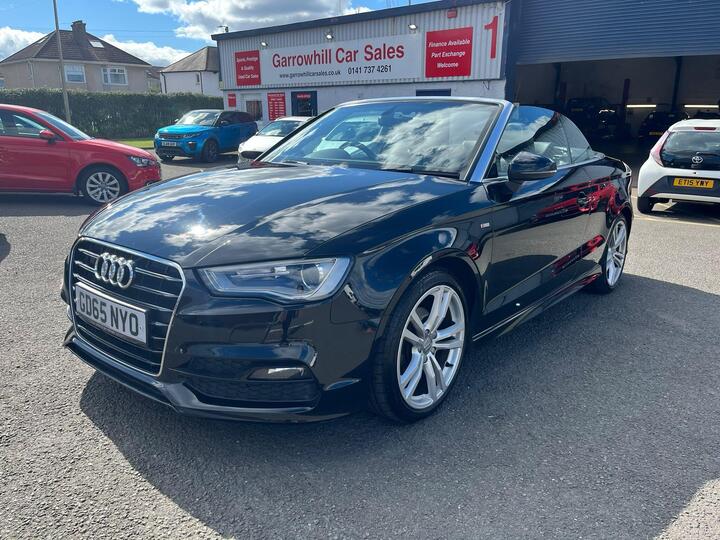 Audi A3 Cabriolet 2.0 TDI S Line Euro 6 (s/s) 2dr (Nav)