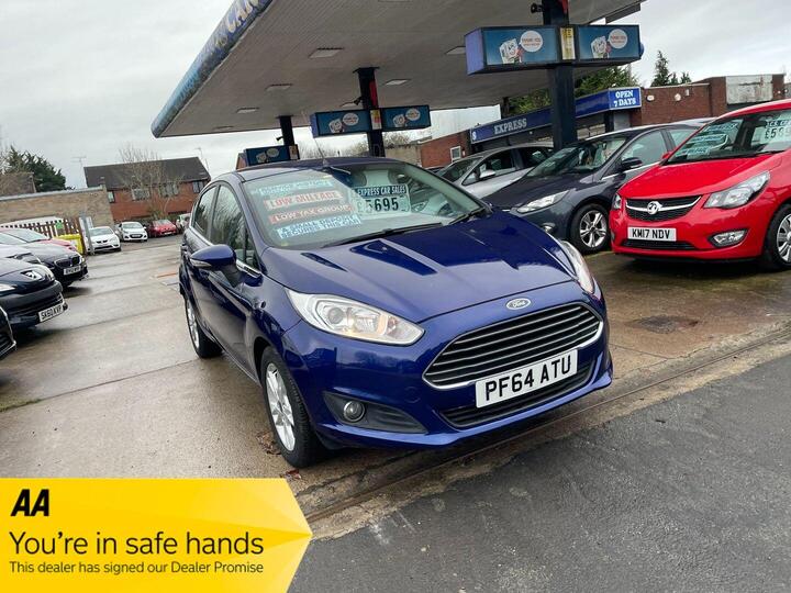 Ford Fiesta 1.0T EcoBoost Zetec Euro 5 (s/s) 5dr