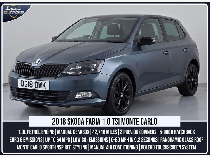 Skoda Fabia 1.0 TSI Monte Carlo Euro 6 (s/s) 5dr