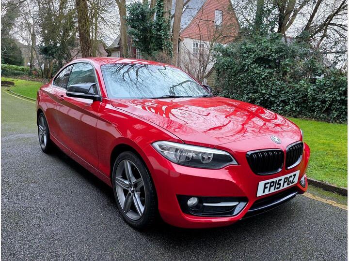 BMW 2 SERIES 2.0 218d Sport Euro 6 (s/s) 2dr