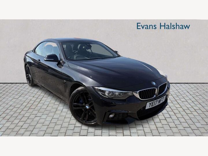 BMW 4 SERIES DIESEL CONVERTIBLE 2.0 420d M Sport Auto Euro 6 (s/s) 2dr