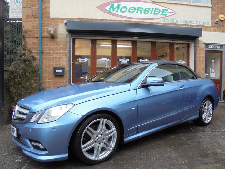 Mercedes-Benz E Class 1.8 E200 CGI BlueEfficiency Sport Cabriolet Tiptronic Euro 5 2dr Mercedes-Benz E Class 1.8 E200 CGI BlueEfficiency Sport Cabriolet Tiptronic Euro 5 2dr