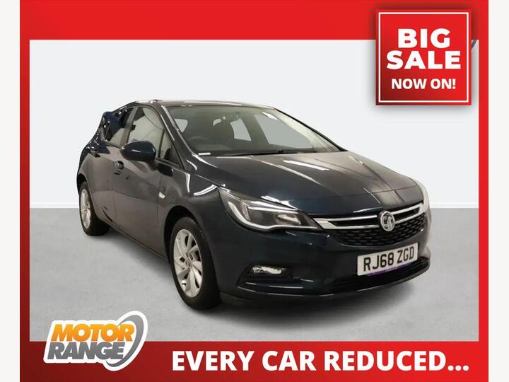 Vauxhall Astra 1.6 CDTi EcoTEC BlueInjection Design Euro 6 (s/s) 5dr