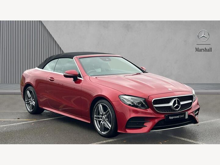 Mercedes-Benz E Class 2.0 E220d AMG Line Cabriolet G-Tronic+ Euro 6 (s/s) 2dr