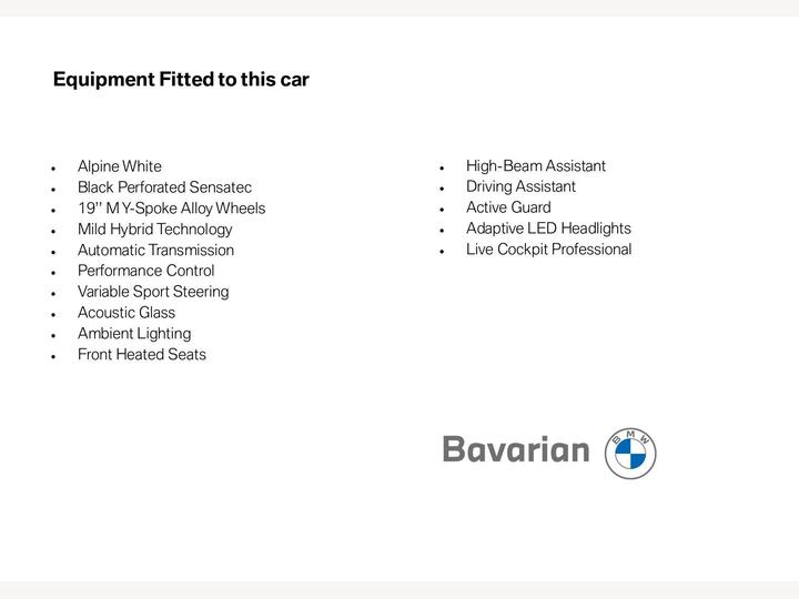 BMW X3 2.0 20i MHT M Sport Auto XDrive Euro 6 (s/s) 5dr