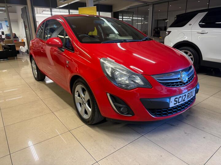 Vauxhall Corsa 1.2i EcoFLEX 16V SXi Euro 5 (s/s) 3dr