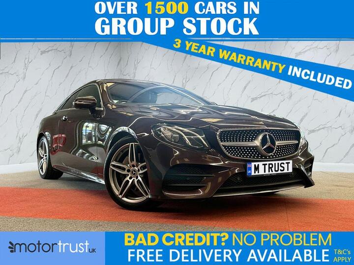 Mercedes-Benz E-CLASS 2.0 E220d AMG Line G-Tronic+ Euro 6 (s/s) 2dr Mercedes-Benz E-CLASS 2.0 E220d AMG Line G-Tronic+ Euro 6 (s/s) 2dr