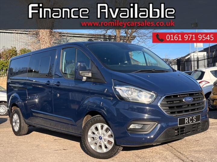 Ford TRANSIT CUSTOM 2.0 320 EcoBlue Limited Crew Van L2 H1 Euro 6 5dr (6 Seat)