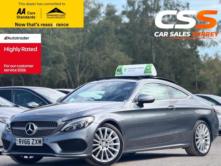 Mercedes-Benz C Class 2.1 C250d AMG Line (Premium) G-Tronic+ Euro 6 (s/s) 2dr