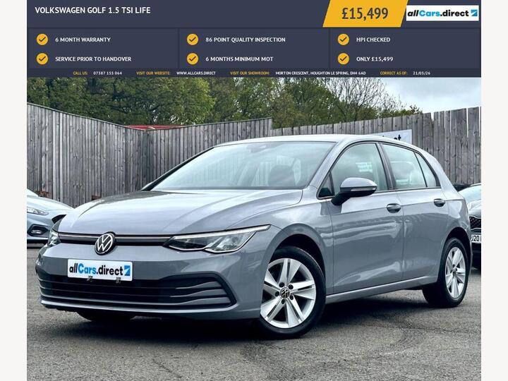 Volkswagen GOLF 1.5 TSI Life Euro 6 (s/s) 5dr