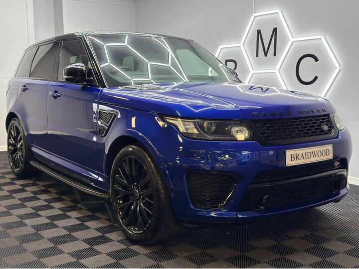 Land Rover RANGE ROVER SPORT 5.0 V8 SVR Auto 4WD Euro 6 (s/s) 5dr