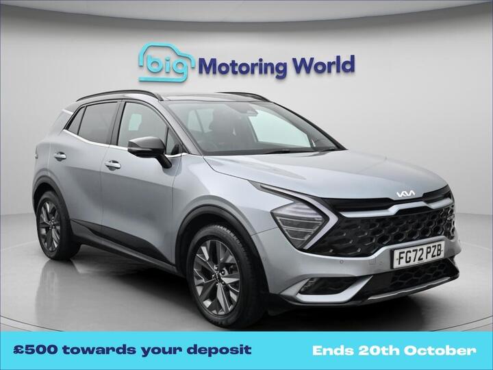 Kia Sportage 1.6 H T-GDi GT-Line S Auto AWD Euro 6 (s/s) 5dr