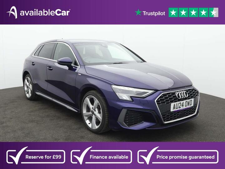 Audi A3 1.4 TFSIe 40 S Line Sportback S Tronic Euro 6 (s/s) 5dr 13kWh