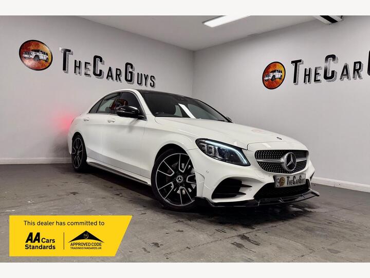 Mercedes-Benz C Class 2.0 C220d AMG Line (Premium) G-Tronic+ Euro 6 (s/s) 4dr