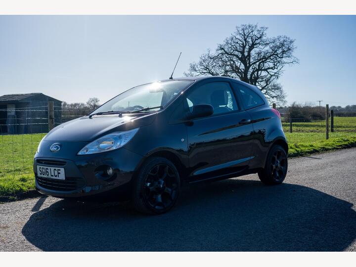 Ford Ka 1.2 Zetec Black Edition Euro 6 (s/s) 3dr