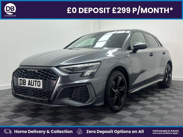 Audi A3 1.4 TFSIe 40 S Line Sportback S Tronic Euro 6 (s/s) 5dr 13kWh